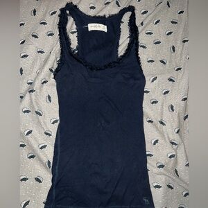 Abercrombie & Fitch Dark Blue Tank Top